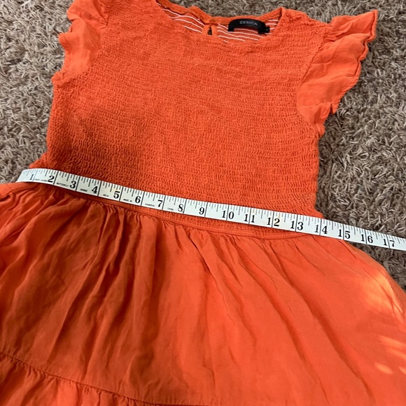 Casual Highwaist Flowy Tiered A line Midi - Picture 10 of 12